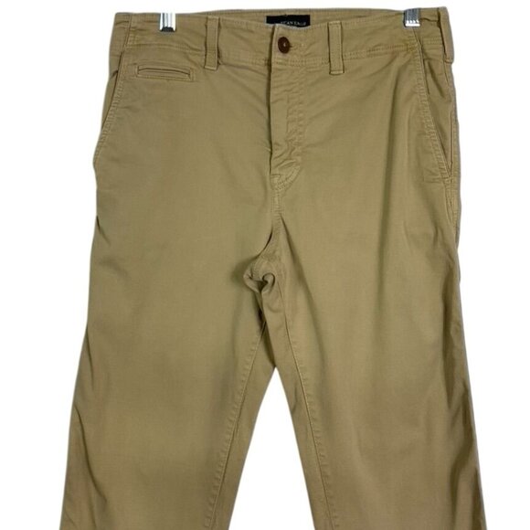 American Eagle Extreme Flex Original Straight Khakis, Men's 30x34, Toasted Almon - Picture 2 of 13